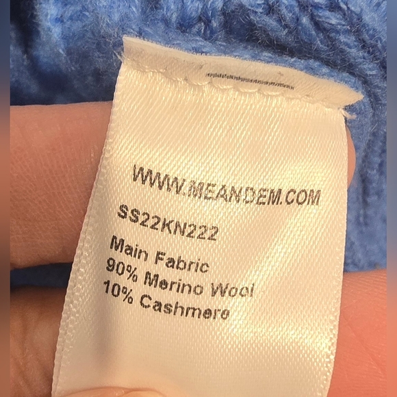 Me+Em Merino Wool And Cashmere Sweater Cardigan Size Medium - Picture 3 of 6